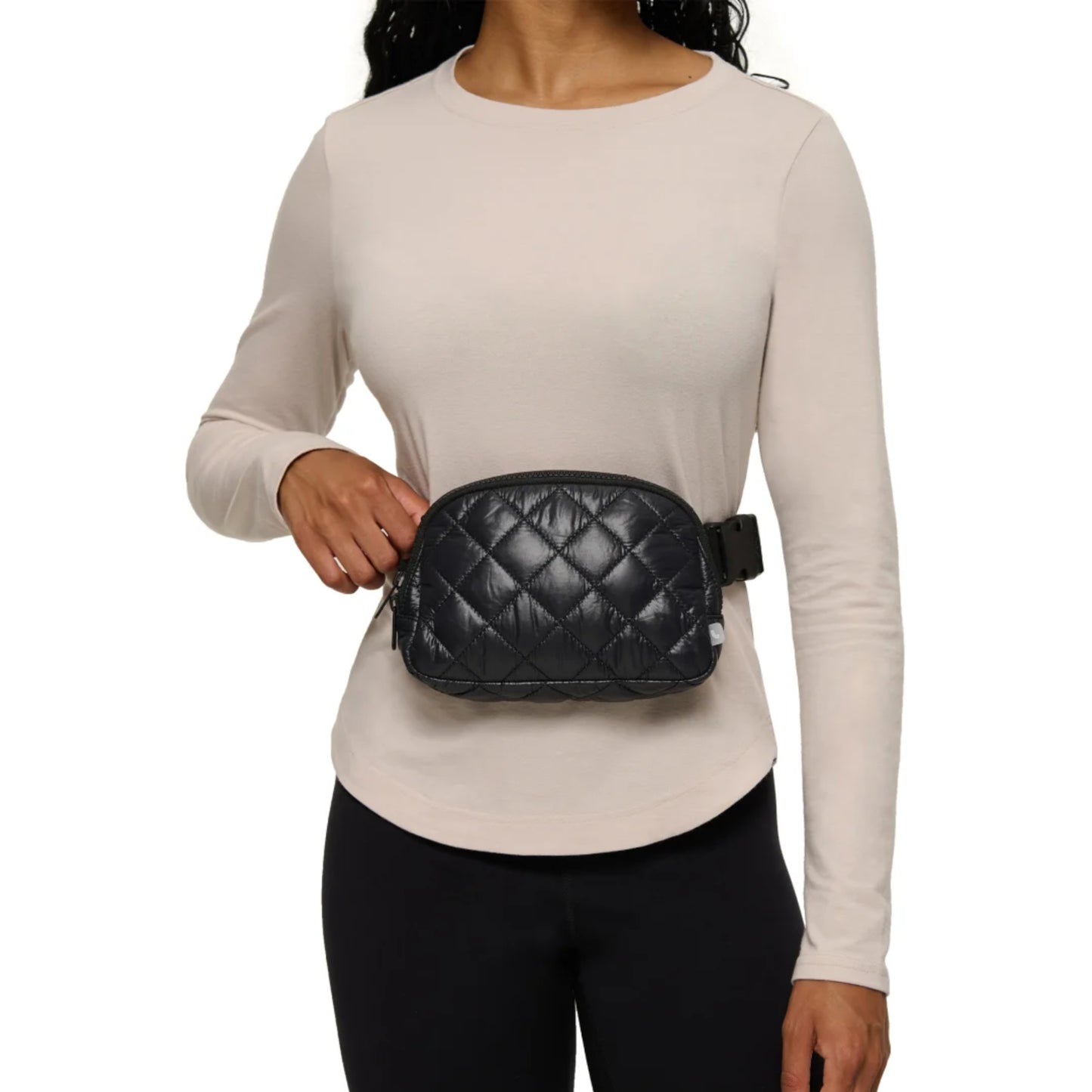 Lolë Women's Unisex Quilted Fanny Pack Belt Bag