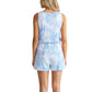 Love Lili Women's Supersoft Tie-Dye Print Sleeveless Romper
