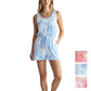 Embrace effortless comfort in this Love Lili Romper. Crafted from a super soft polyester-blend fabric with just the right amount of stretch, this romper moves with you all day long. Designed for relaxed, laid-back style, it features a flattering scoop neckline, elasticized drawstring waist for a customizable fit, and practical hand pockets. The sleeveless cut keeps you cool, while split side hems add a modern touch. Perfect for casual outings, weekend adventures, or lounging at home.