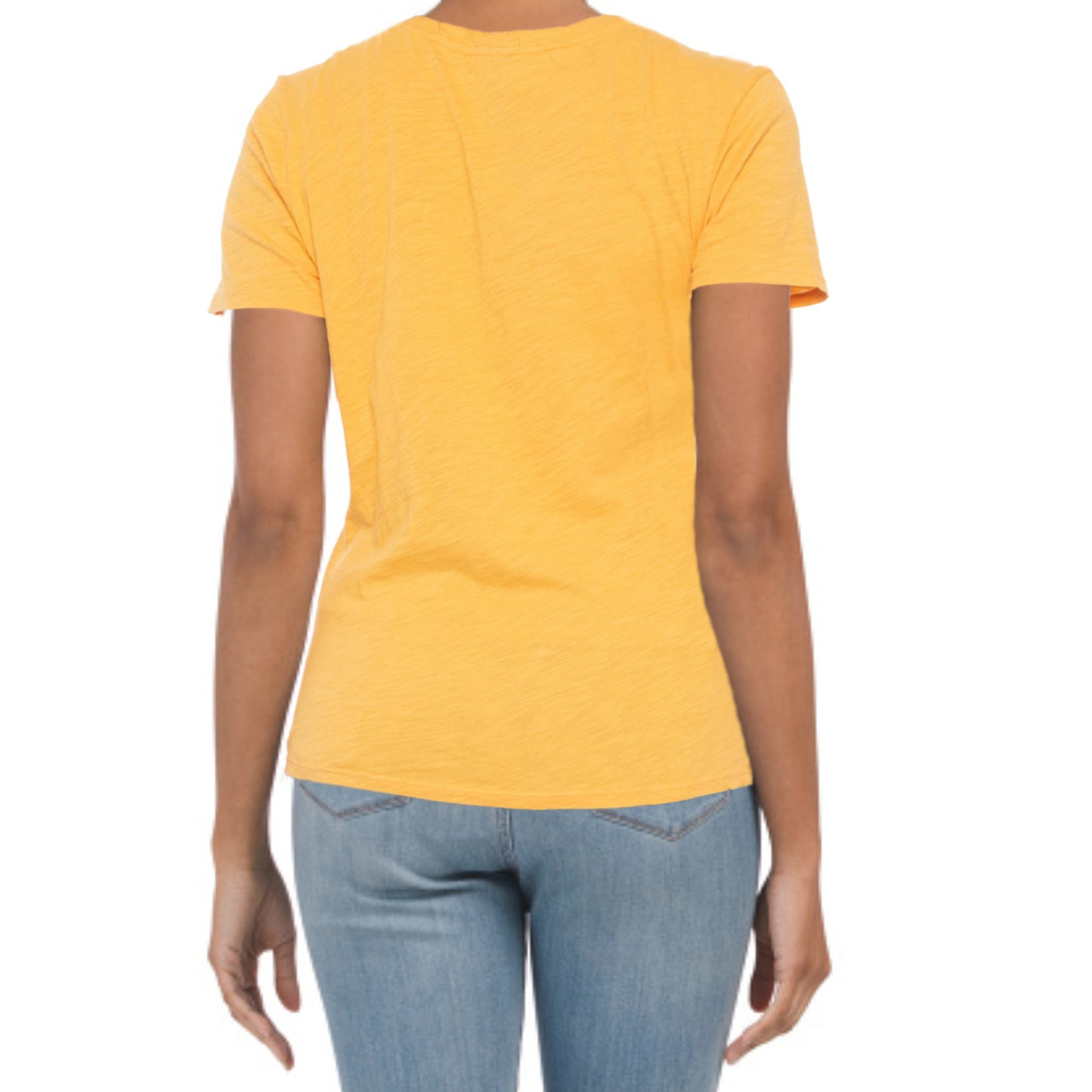 Lucky Brand Women's Cascading Lucky Graphic Print Soft Cotton T-Shirt Top