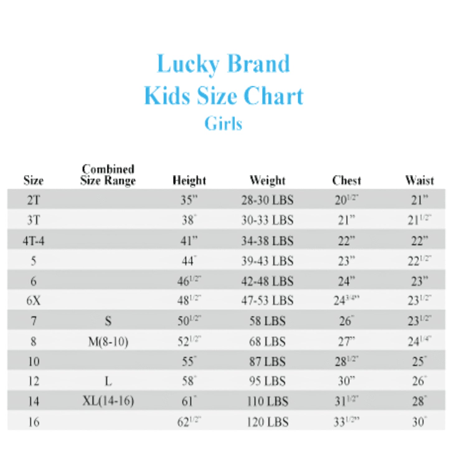 Lucky Brand Girls 7-16 Youth Zoe 5-Pocket Skinny Fit Stretch Denim Jea –  Letay Store