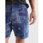 Lucky Brand Men's Bandana Print Lightweight Cotton Blend Shorts