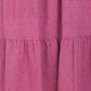 Lucky Brand Women's Swiss Dot Smocked Top Tired Midi Dress