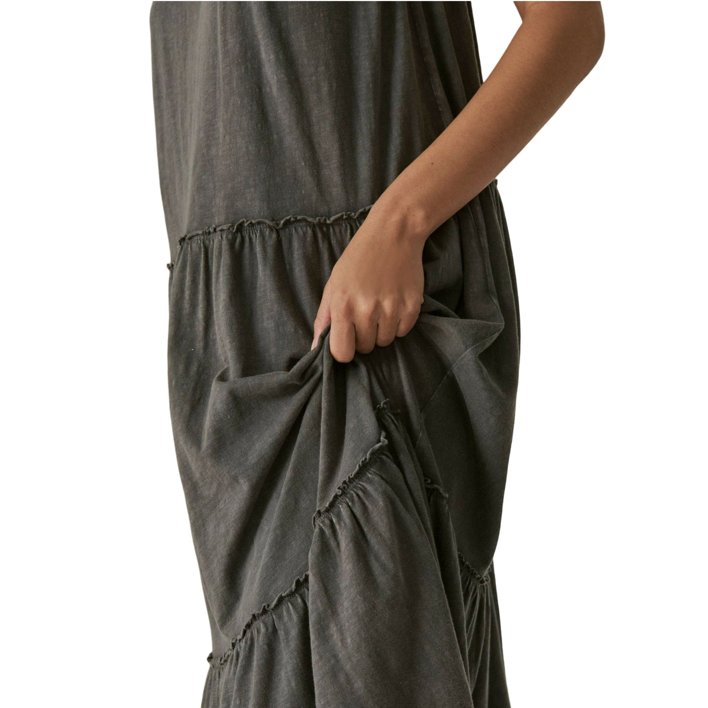 Lucky Brand Women's Tiered Cami Cotton Maxi Dress