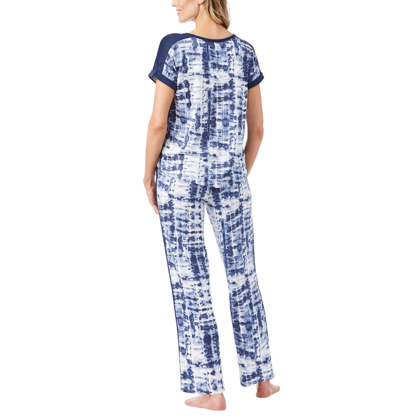 Lucky Brand Women's 4-Piece Super Soft  Floral Camo Print Lounge Pajama Set