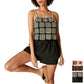 Lucky Brand Women's Crochet Spaghetti Straps Elastic Waist Romper