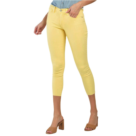 Lucky Brand Women's Mid Rise Ava Skinny Cropped Jeans