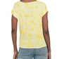 Lucky Brand Women's Cotton Tie-Dye Twist-Front T-Shirt