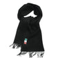 Made in Italy Unisex Cozy 100% Wool Classic Fringe Scarf