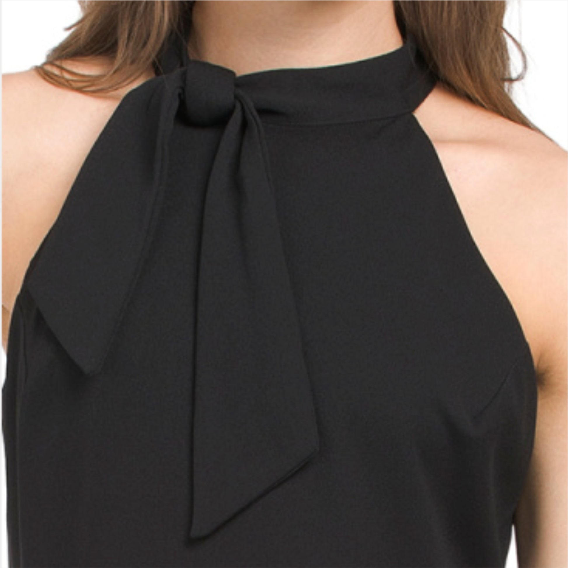 Maggy London Women's Tie Halter Neck Fit And Flare Mini Dress Letay Store Maggy London Women's Tie Halter Neck Fit And Flare Mini Dress Letay Store