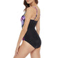 MAGICSUIT Women's New Romantic Louise Floral Print Drape One Piece Swimsuit