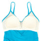 Magicsuit Women's Solid Rita Tired Ruffle Swim Tankini Top
