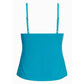 Magicsuit Women's Solid Rita Tired Ruffle Swim Tankini Top