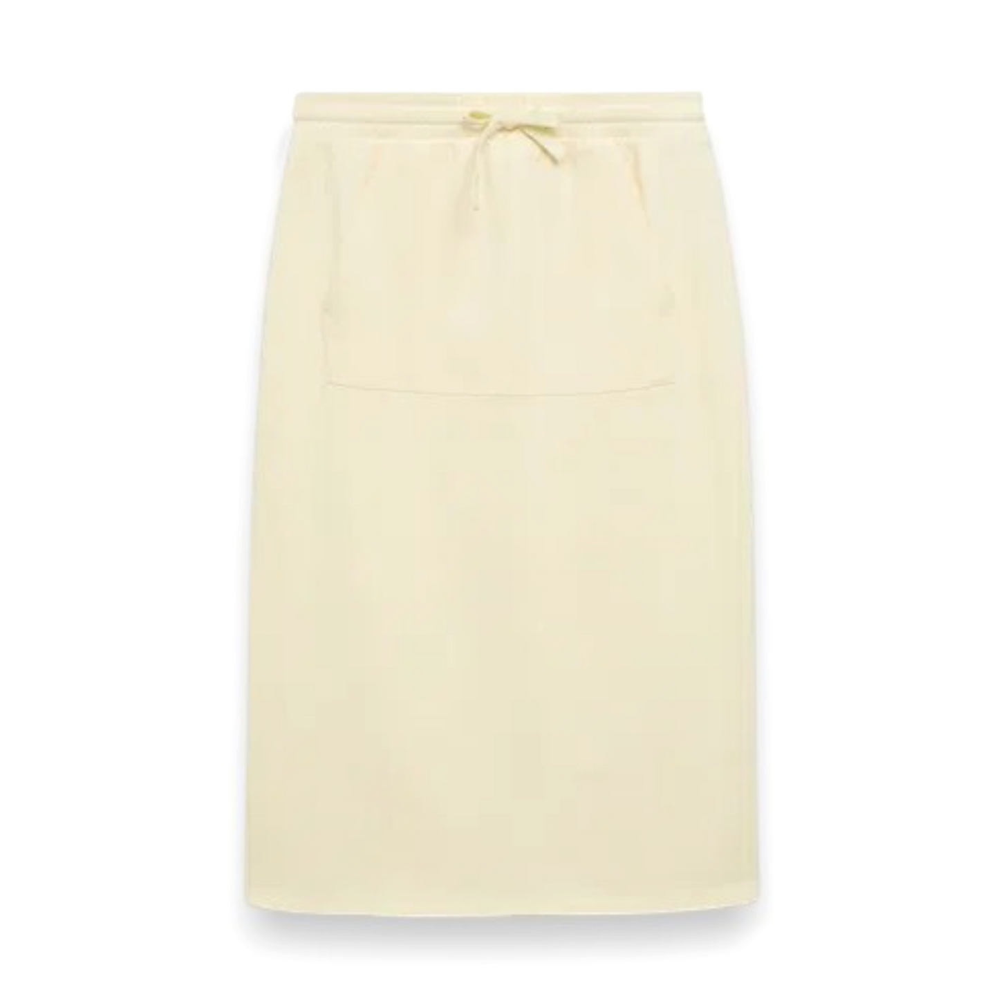 Mango Women's High waist Kangaroo Patch Pocket Cotton Jersey Midi Skirt