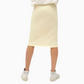 Mango Women's High waist Kangaroo Patch Pocket Cotton Jersey Midi Skirt