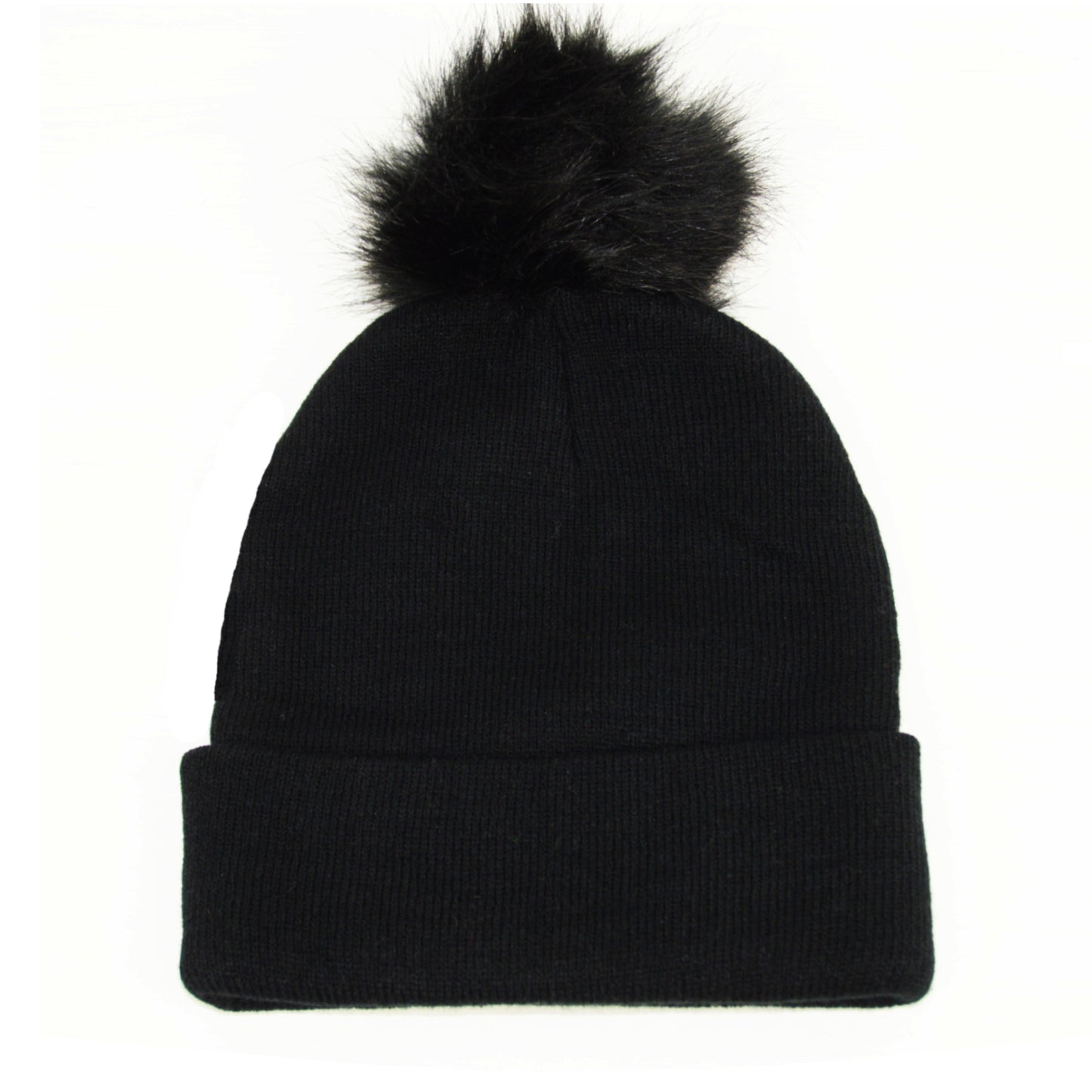 Maniere Youth Girls Studded Stars Pom Pom Beanie Winter Hat