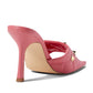 Marc Fisher Women's Quilted Studded Square Toe Stiletto Heel Sandals