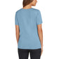 Matty M Women's Stripe Print Tee V-Neck Side Tie T-shirt Top