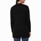 Matty M Women's Soft Ribbed Knit Midweight Open Front Cardigan
