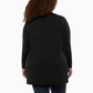 Matty M Women's Soft Ribbed Knit Midweight Open Front Cardigan