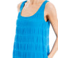 Max Studio Women's Textured Cotton Tiered Maxi Dress