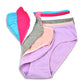 Women's Set of 6 Soft Cotton Blend Hipster Panties