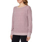 Mondetta Women's Leopard Print Soft Moisture Wicking Relaxed Fit Sweatshirt Top