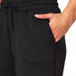 Mondetta Women's Moisture Wicking Elasticated Waist Ribbed Scuba Active Shorts
