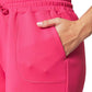 Mondetta Women's Moisture Wicking Elasticated Waist Ribbed Scuba Active Shorts