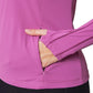 Mondetta Women's Moisture Wicking Quarter-Zip Pullover Sweatshirt Active Top