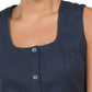 Nanette Lepore Linen Sleeveless Ruffle Hem Belted Mini Dress