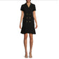 Nanette Lepore Women's Double Breasted Wrap Sheath Blazer Mini Dress