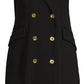 Nanette Lepore Women's Double Breasted Wrap Sheath Blazer Mini Dress