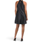 NINE WEST Women's Twist Keyhole Halter Mini Dress