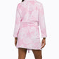 NOIRE JASMINE ROSE Women's Floral Print Ultra-Soft Plush Robe