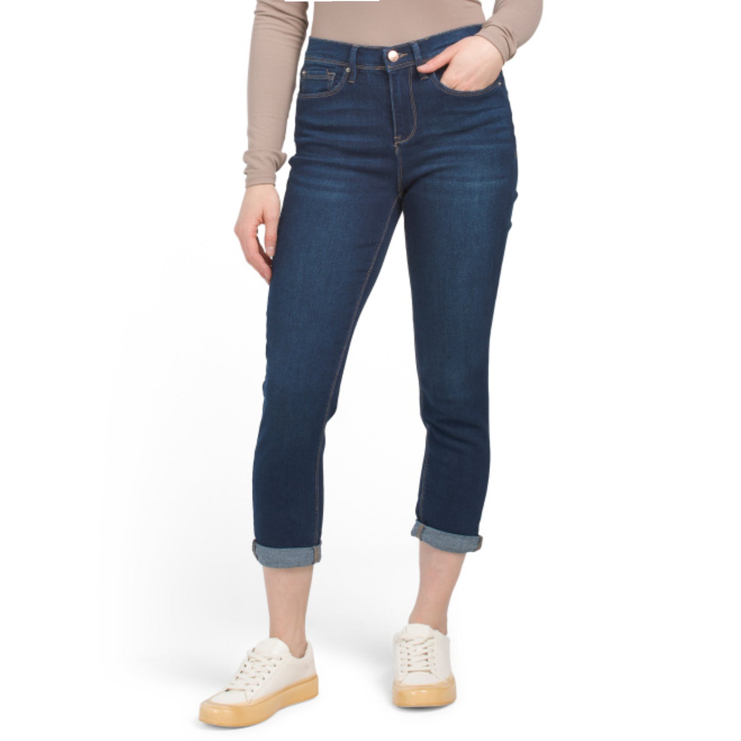 Nanette Lepore Women's Belle High Rise Cropped Skinny Jeans