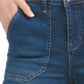 Nanette Lepore Women's Belle High Rise Porkchop Front Pockets Bootcut Jeans