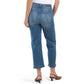 Nanette Lepore Women's High Rise Front Seam Porkchop Cropped Denim Jeans