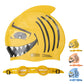 National Geographic Boys and Girls Shark Swim Cap and Goggles Set