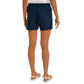 Nautica Women's Linen Blend Side Pockets Elastic Drawstring Casual Shorts