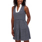 Nautica Jeans Women's Sleeveless Tiered Ruffle Mini Dress