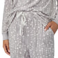 Nautica Women's 2-Pc  PJ Lightweight Stretch Fleece Pajama Lounge Set