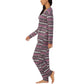Nautica Women's 2-Piece Soft Jersey Fairisle PJ Lounge Set