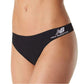 New Balance Women's 3-Pack No-Show Laser-cut Bonded Thong Panties