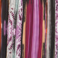 Nicole Miller Women's Multi Color Abstract Stripe Summer Maxi Dress