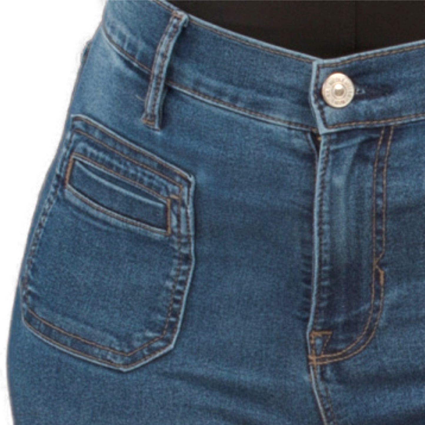 Nicole Miller Women's Soho High Rise Denim Capri Jeans