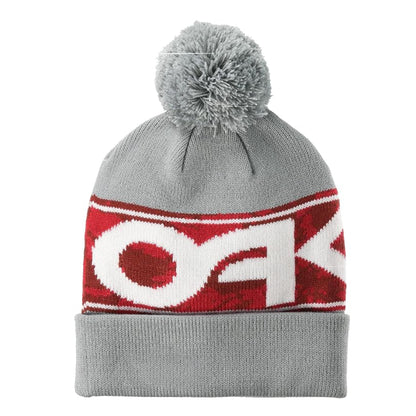 OAKLEY Unisex Wanderlust Fold Over Cuff Soft Knit Pom Beanie Winter Hat
