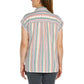 Orvis Women's Button Front Short Sleeve Linen Blend Shirt