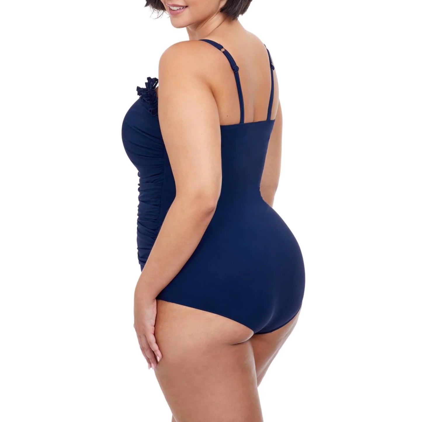 Profile by Gottex Women's Plus Full Figure Hula Dance One-Piece Swimsuit