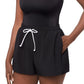 Penbrooke Women's Tummy Control 4 Way Stretch Sport Romper One-Piece Swimsuit